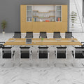 Saint li office desk combination conference table - minimalist modern rectangular table for negotiation, training, and workstation use