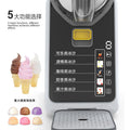 For homesmall fully automatic smoothie machine beverage machine fast ice cream machine commercial ice cream machine snow melting machine