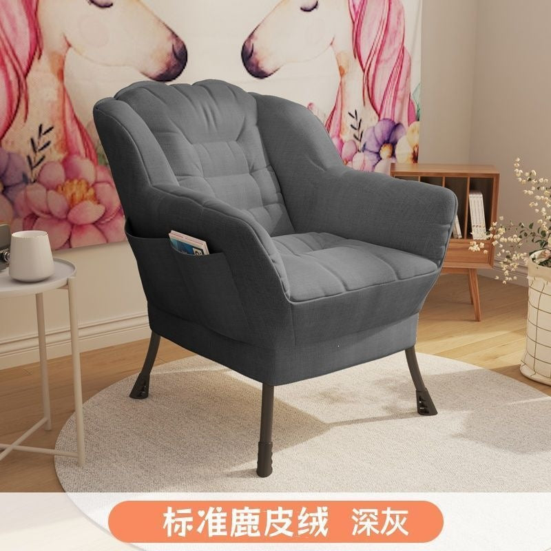 Beanbag chair single sofa chair dormitory lazy chair computer chair for home bedroom balcony lounge chair girl makeup chair