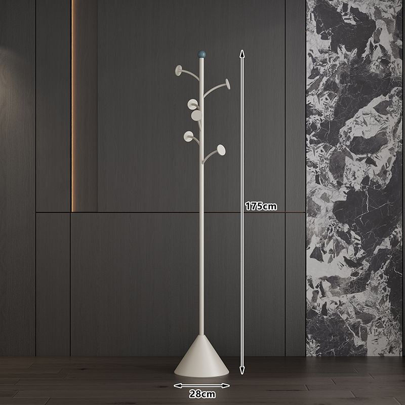 Casual clothes hanger italianaccessible luxury bedroom accessible luxury storage cream for home space floor-standing clothes coat rack shelf