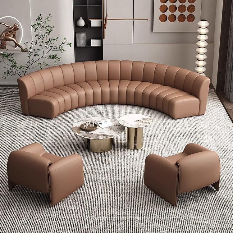 Reception and negotiation sofa, hotel lobby, booth, vip room, club, exhibition hall, lobby, reception, sales office, sofa combination