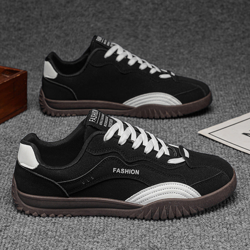 Men's shoes 2026 spring new arrivals: durable casual trendy shoes, student campus fashion, retro versatile lightweight athletic skate shoes