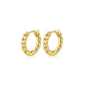 new arrival jewelry fashion exquisite zircon earrings small round ball normcore earrings cable stitch twisted circle earrings