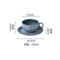 Japanese retro style afternoon tea coffee cup - single serving, creative, high-value, trendy mug for drinking water