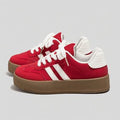 spring/autumn new arrival: plus size casual chunky sole german army trainers for women, sizes 36-42. dropshipping available for  and