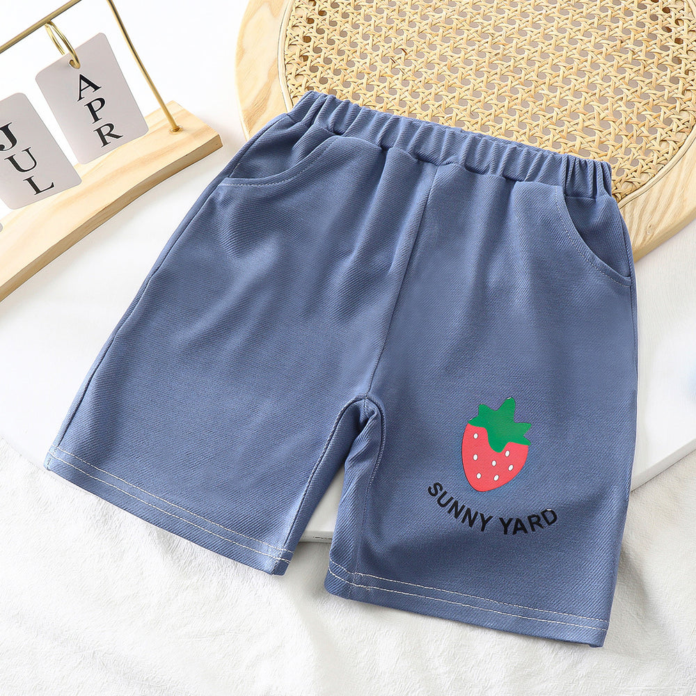Summer kids' denim shorts: new styles for boys and girls, wash-free shorts for babies, stretchy casual shorts for toddlers and young children