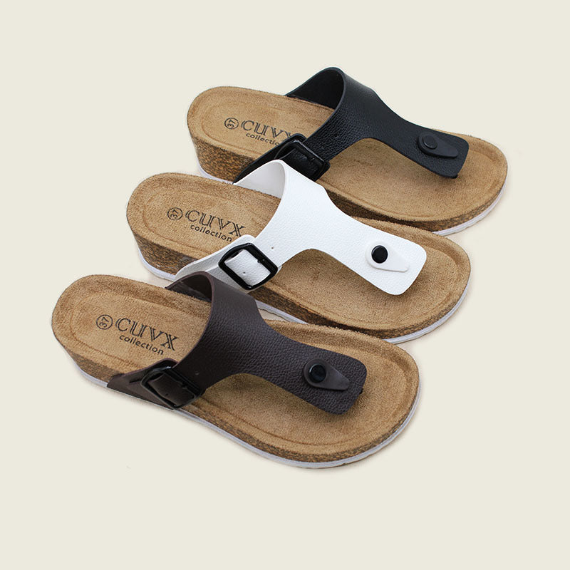 Flip-flops women's summer sandals platform beach shoes fashion versatile casual Birkenstocks Ladies slippers