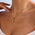 Full body titanium steel fashion stainless steel necklace accessories women's sense of design summer jewelry accessible luxuryniche style necklace