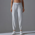 Fashionnew arrival drawstring jogger pants women's casualloose sweatpants yoga fitness running flap pocket pants home sweatpants