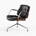 Computer chair, home desk chair, study office chair, bedroom chair, makeup backrest, swivel chair, sedentary plaid computer chair