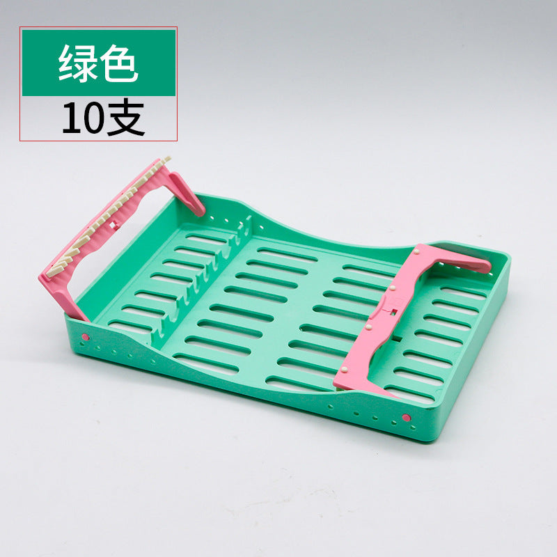 Dental instrument disinfection box, disinfection rack, oral instrument management box, filler tool box 5 pcs 10 pcs