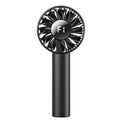 new arrival handheld small fan usb rechargeable portable mini fan for home desktop high wind digital display fan
