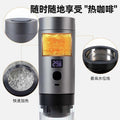 Portable coffee maker, compact home & car capsule coffee machine, 3-in-1 fully automatic mini espresso & semi-automatic