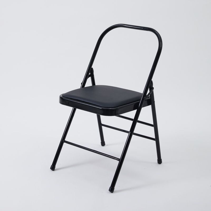 Thickened yoga yoga chair iyengar auxiliary yoga chair pu surface professional yoga chair auxiliary chair foldable chair