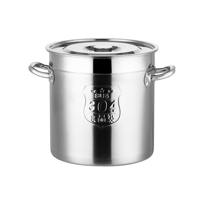 Soup bucket, hotel 304 stainless steel soup bucket, brine bucket, storage bucket, soup pot, soy milk bucket, wine bucket, stainless steel bucket