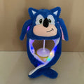 Trendy cartoon beanie with plush moving ears - glow-in-the-dark, wholesale available, large size, perfect for night markets, kids & adults