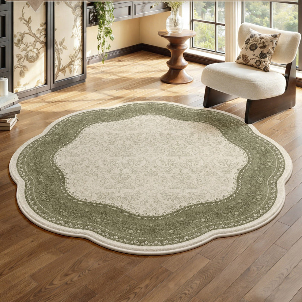 French round carpet  new living room sofa bedroom bedside balcony floor mat non-slip chair computer chair special shape