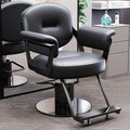 Hairdressing chair, hair salon special fashion, rotatable adjustable hairdressing shop chair, can be reclined for hair cutting, perm and dyeing hairdressing chair