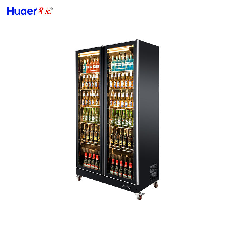 Walther freezer commercial refrigerator four-door refrigerated and frozen display cabinet meat food freshness cabinet durian freezer