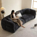Foshan chenille fabric sofa furniture wholesale sectional sofa living room furniture curved irregular sofa customization