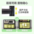 Kitchen storage rack floor-standing multi-layer for home storage rack pot rack multi-function oven microwave storage rack shelf