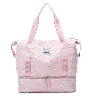 Sports fitness bag wholesale large capacity dry and wet separation Oxford cloth travel bag  new high-end duffel bag