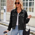 Fashionexport cross-border women's clothing  new arrival silm washed short denim jacket outweartops trendy