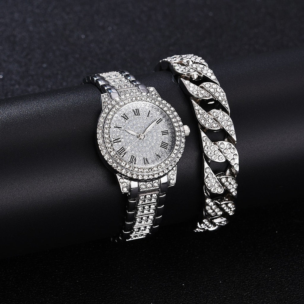 Live broadcast of foreign trade hot spot spot supply of beauty cornucopia bracelet watch women's diamond-encrusted quartz watch wholesale
