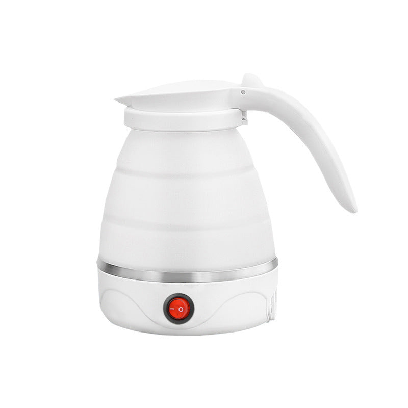 Mini foldable silicone electric kettle - portable travel kettle - retractable electric water boiler - us plug (cross-border)