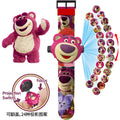 Elsa princess kids watch toy kuromi projection girls kindergarten girls 3 years old cartoon electronic watch