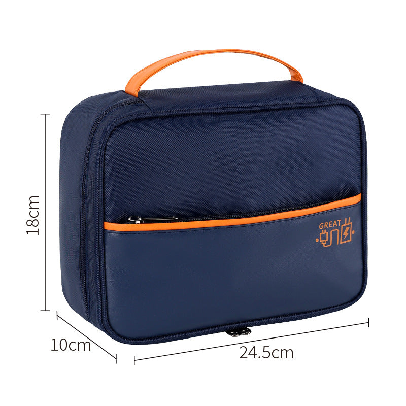 Beilian  data cable storage box, digital accessories storage bag, anti-collision power bank plug, mouse protective bag.