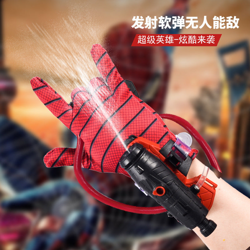 hot model spider wrist launcher press continuous water gun kids wearable arm water toy