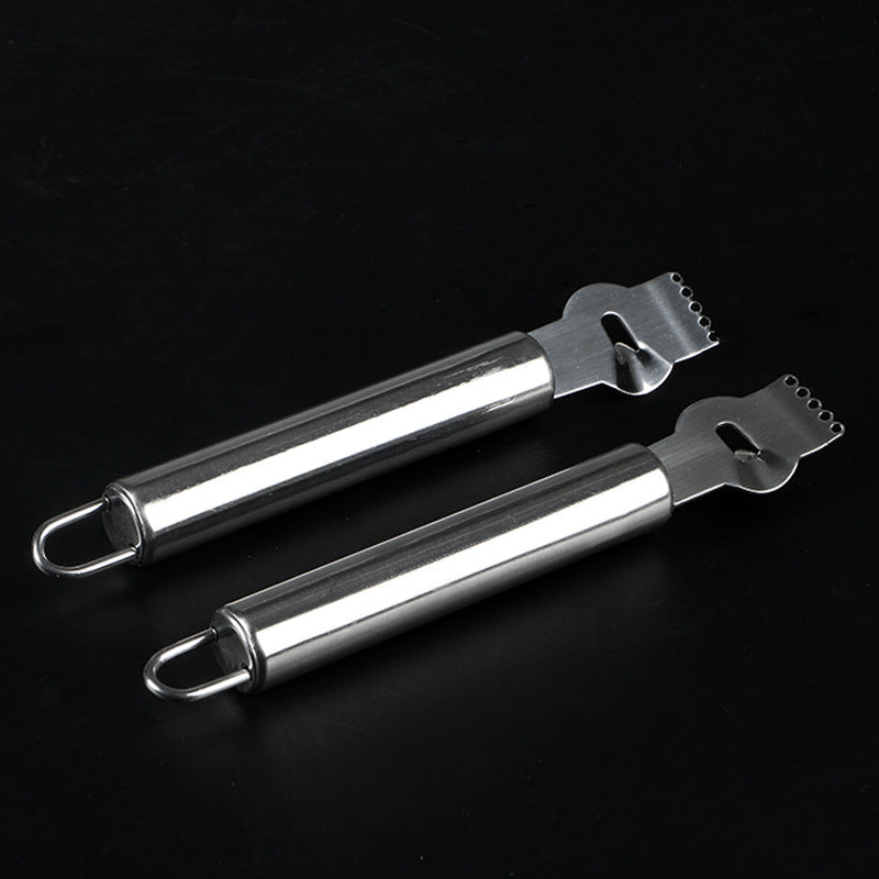 Stainless steel noodle knife, special noodle cutter, kitchen tool, restaurant convenient hanging lemon peeler