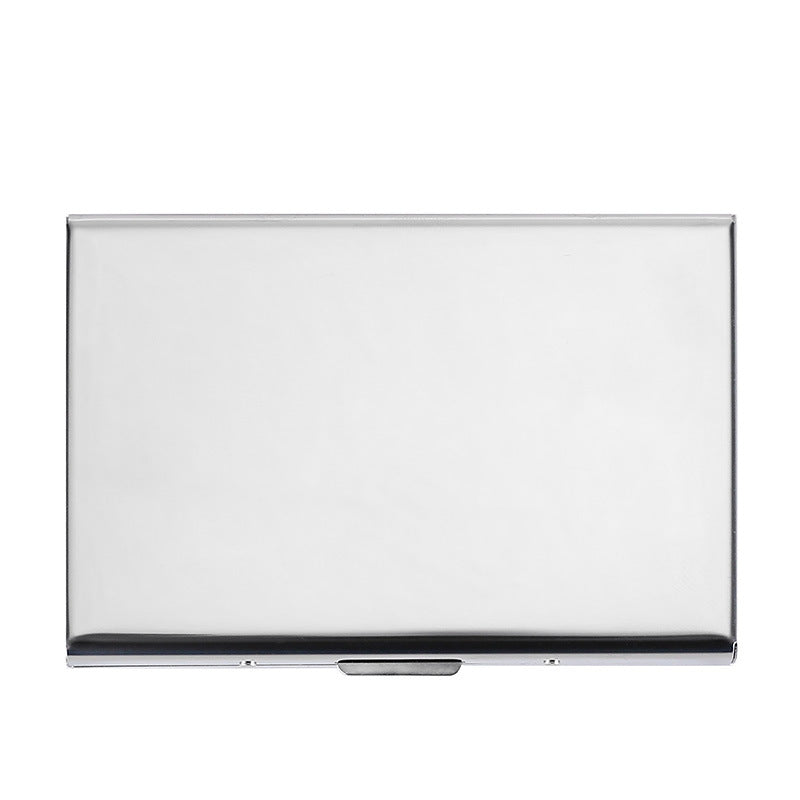 Metal anti-theft brush anti-degaussing card bag Large capacity multi-card position business card bag Card bag Shielded NFC card box Card holder