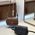 Women's bag 2023 spring collection: mori girl style, niche design, affordable luxury, shoulder & crossbody bag, trendy & chic, viral tiktok style, vintage soft leather