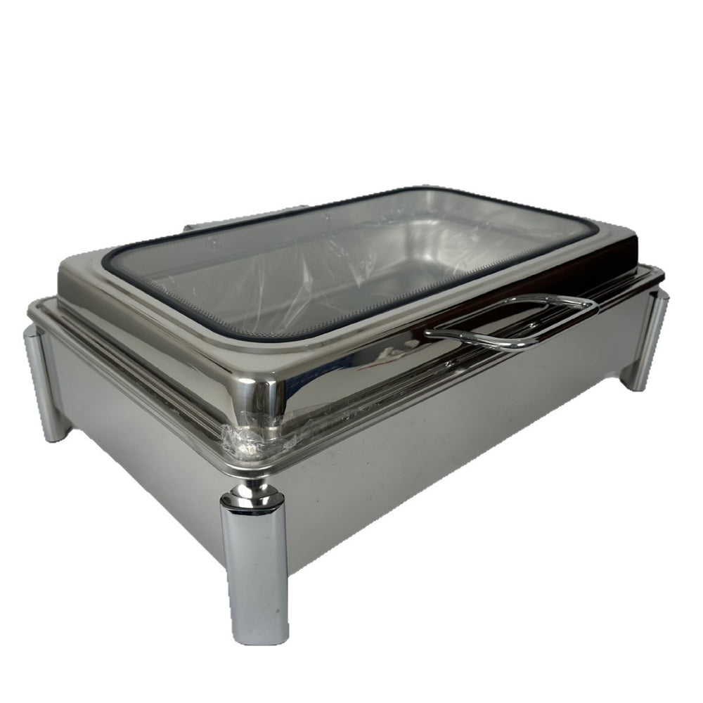 buffet stove, stainless steel, flip-top heating and insulation, commercial cross-border buffet stove