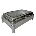 buffet stove, stainless steel, flip-top heating and insulation, commercial cross-border buffet stove