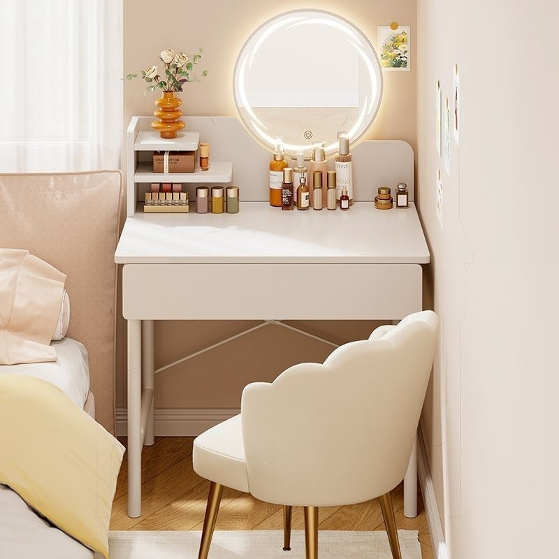 Minimalist modern vanity table for small apartments - new arrival! stylish makeup desk for rent, bedroom bedside small vanity table