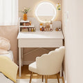 Minimalist modern vanity table for small apartments - new arrival! stylish makeup desk for rent, bedroom bedside small vanity table