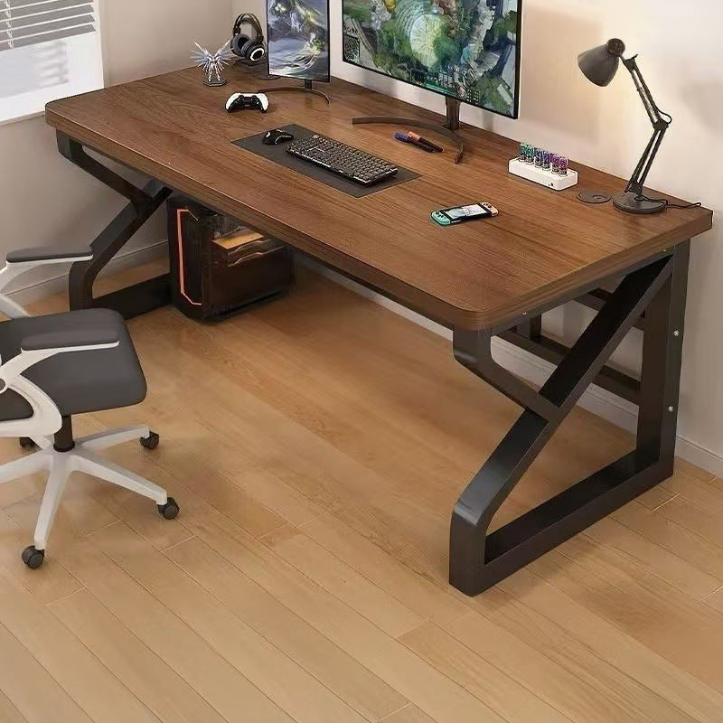 Solid wood desktop computer desk, gaming desk, student study desk, home bedroom desk, small apartment office desk
