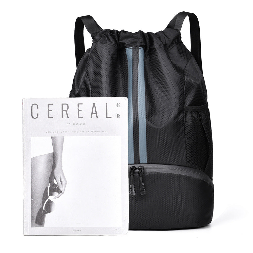 Outdoor Training Basketball Football Bag Sports Backpack Anti-splashing Drawstring Backpack Outdoor Sports Bag Backpack