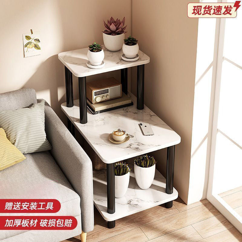 Living room for home sofa small table side cabinet bedroom casual bedside corner small square table balcony coffee table storage coffee table