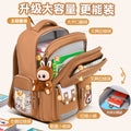 2026 new labubu backpack for girls, elementary school students grades 1-6, boys' lightweight kids' backpack, spine protection, and weight reduction