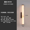 Modern casual marble round tube wall lamp hotel sales department corridor foyer accessible luxury bench decorative wall lamp custom size