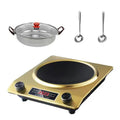 3500w golden concave surface + soup pot + spoon