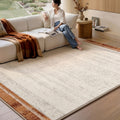 Living room carpet new arrivalclassyaccessible luxury no-wash sofa floor mat coffee table bedroom waterproof wipeable for homecasual modern