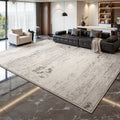 Carpet living room italian light luxury normcore style gray high-end waterproof sofa home floor mat large area full coverage