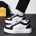 Men's spring breathable 2025 new thin casual white sneakers trendy korean style versatile men's athletic skate shoes