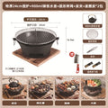 Cast iron charcoal stove for making tea by the stove, heating stove, for home carbon stove, charcoal stove, charcoal stove, tea making hot pot barbecue stove