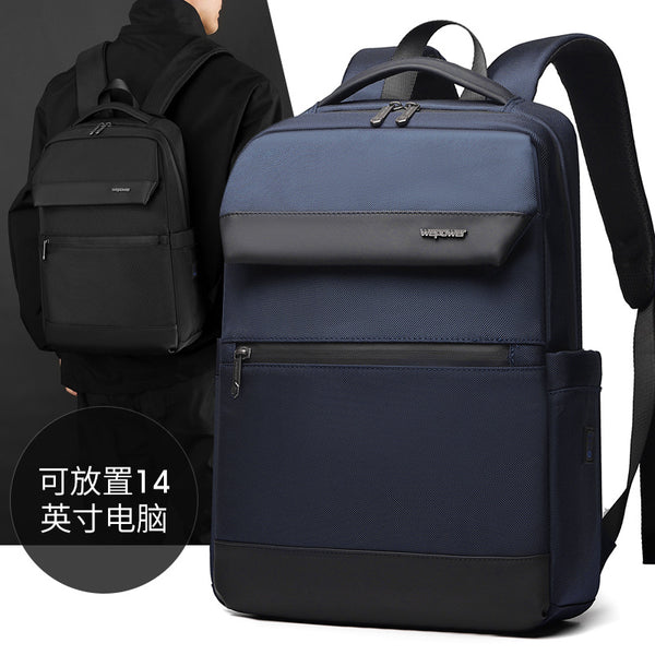 WEPOWER new business commuter backpack anti-splash backpack fashionable business trip laptop backpack